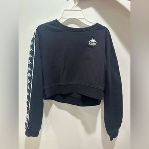 KAPPA CROPPED SWEATSHIRT SIZE SMALL